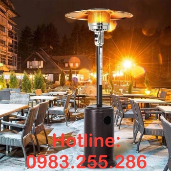 Cây đèn sưởi ngoài trời dùng gas Flugel Chính Hãng